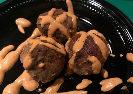 Chorizo and Garbanzo Albondigas