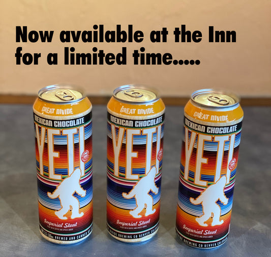 Mexican Chocolate Yeti has Arrived at the Inn