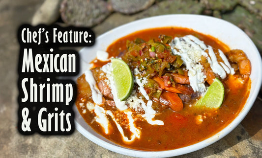 Mexican Shrimp & Grits Tonight
