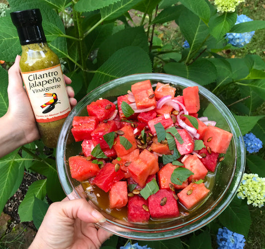 Cilantro Jalapeno Watermelon Salad