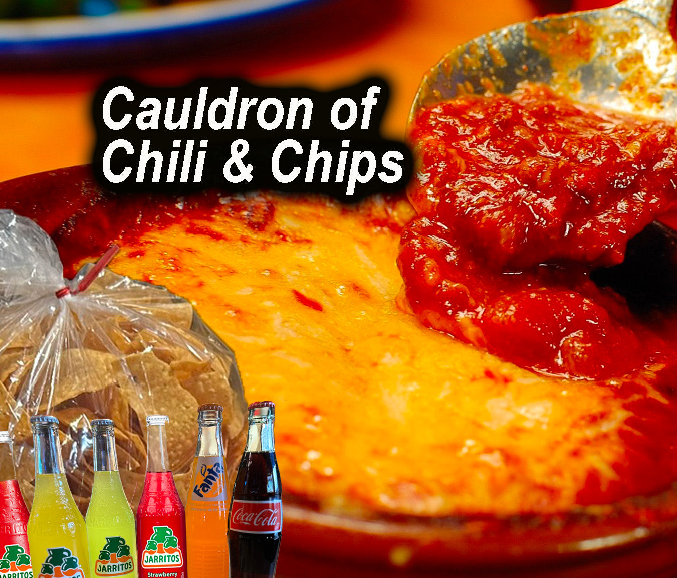 Cozy Cauldron of Chili and Chips