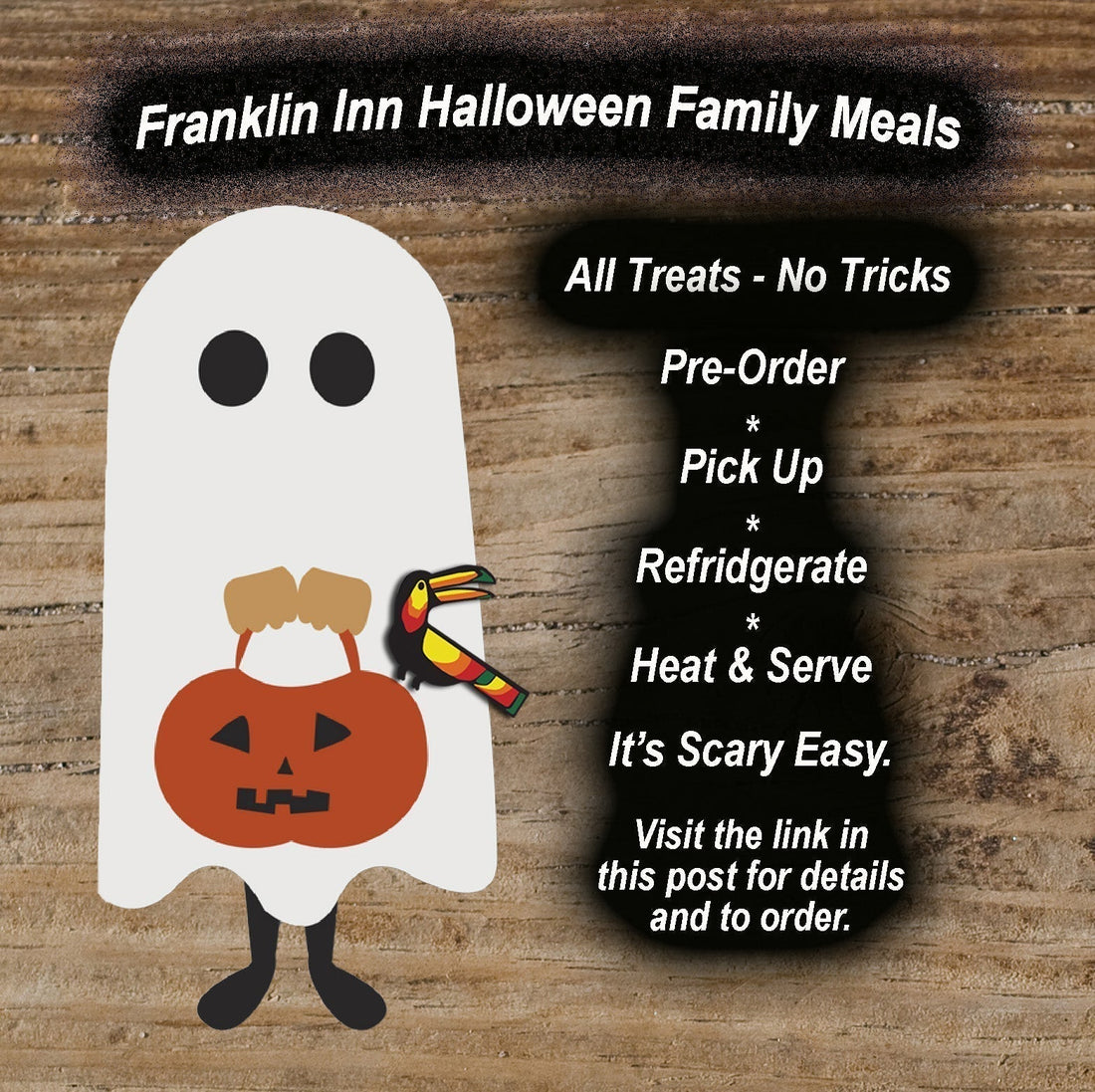 Halloween Family Style Dinners