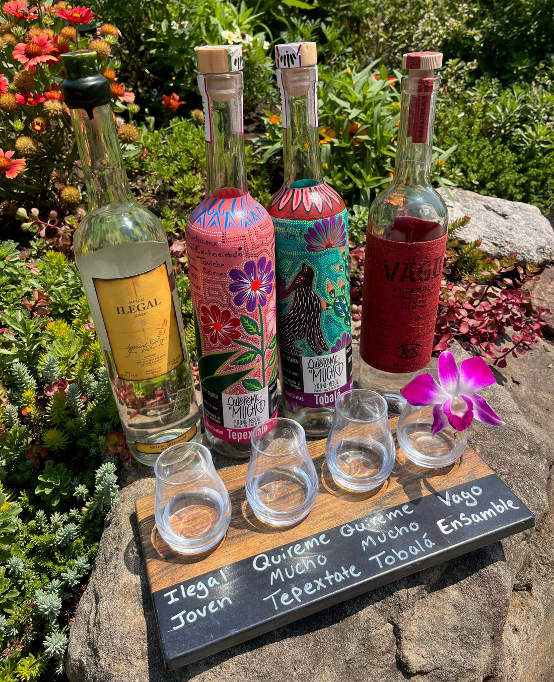 Mixed Mezcal Flight