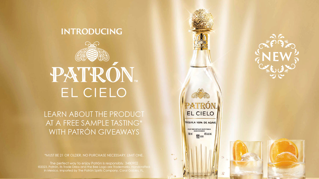Patron's new tequila, El Cielo