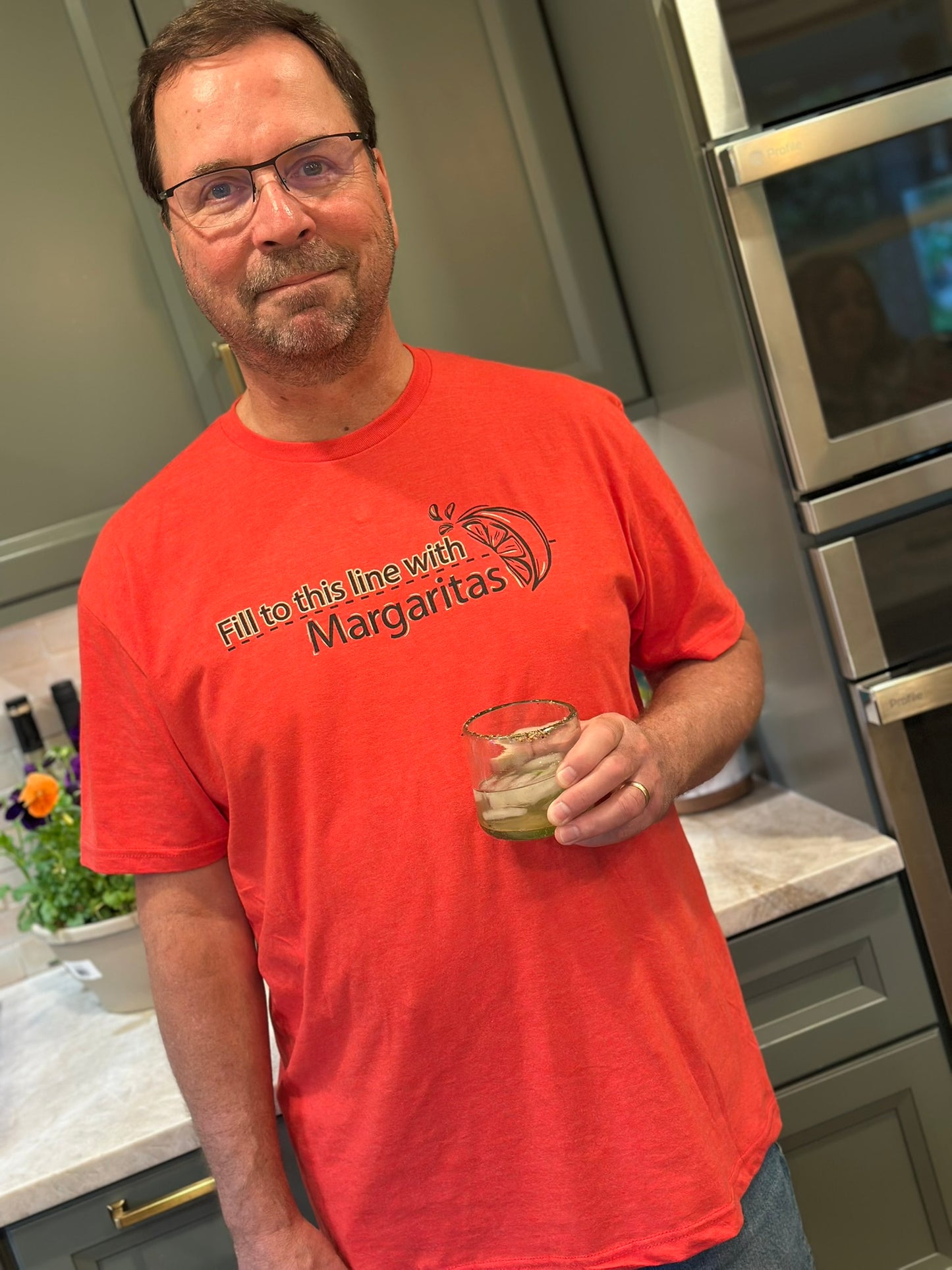 Fill to this Line with Margaritas t-shirt