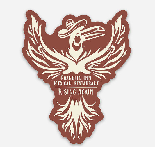 Sticker: Rising Again Logo