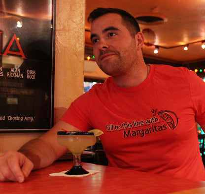 Fill to this Line with Margaritas t-shirt