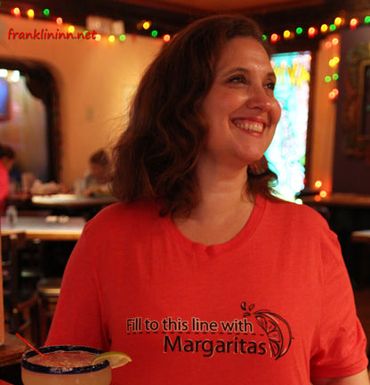Fill to this Line with Margaritas t-shirt